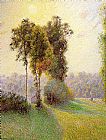 Camille Pissarro Sunset at St. Charles Eragny painting